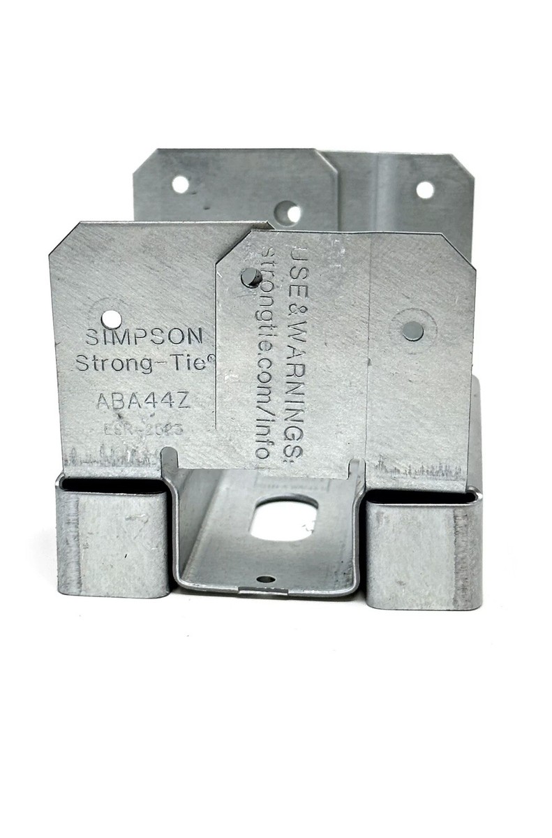Simpson ABA66Z 6 x 6 Standoff Adjustable Post Base for sale