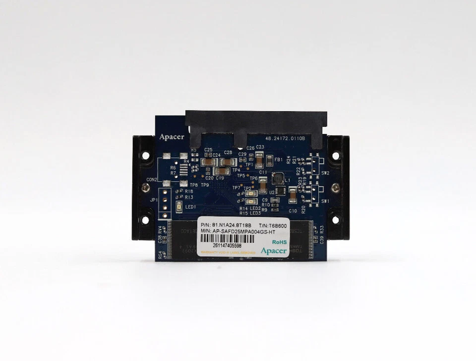 Apacer AP-SAFD25MPA004GS-HT 4GB SATA II Flash SSD P/N: 81.N1A24.8T18B Tested - Image 2 of 4