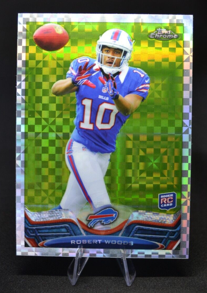 2013 Topps Chrome Xfractor Robert Woods Rookie+1 Chrome #3