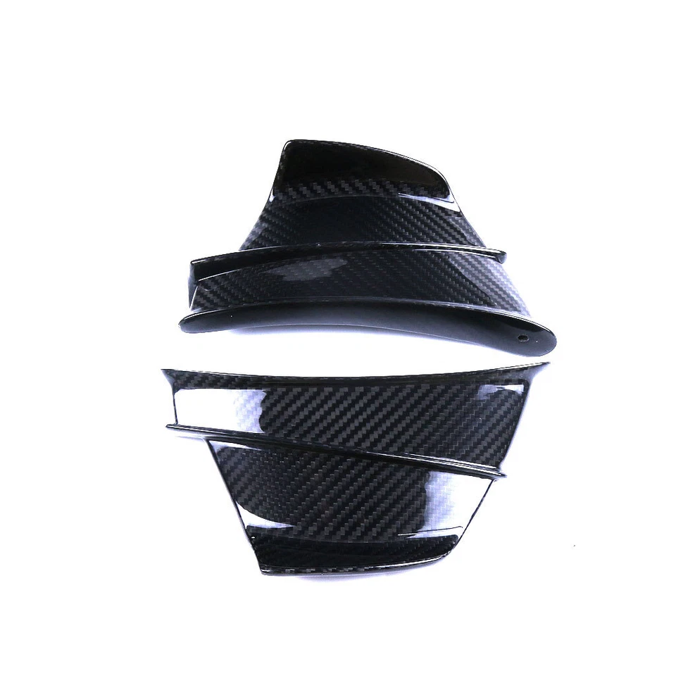 For BMW S1000RR 2015-2018 Real Carbon Fiber Winglets Aerodynamic Air Deflector - Imagem 4 de 4