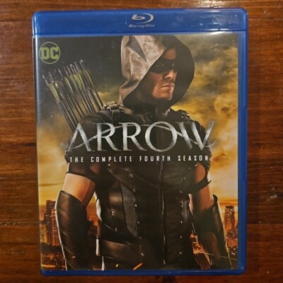 Arrow: The Complete Fourth Season (Blu-ray Disc, 2017) Excellent!