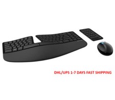 Microsoft Sculpt Ergonomic Keyboard with keyp...