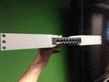 Rack Mount Ears for Netgear GS108T 8-Port Switch Fits 19" Rack 3D Printed