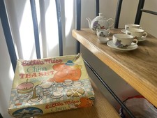 Vintage Little Miss China Play Tea Set Jotastar Roger Hargreaves 1982