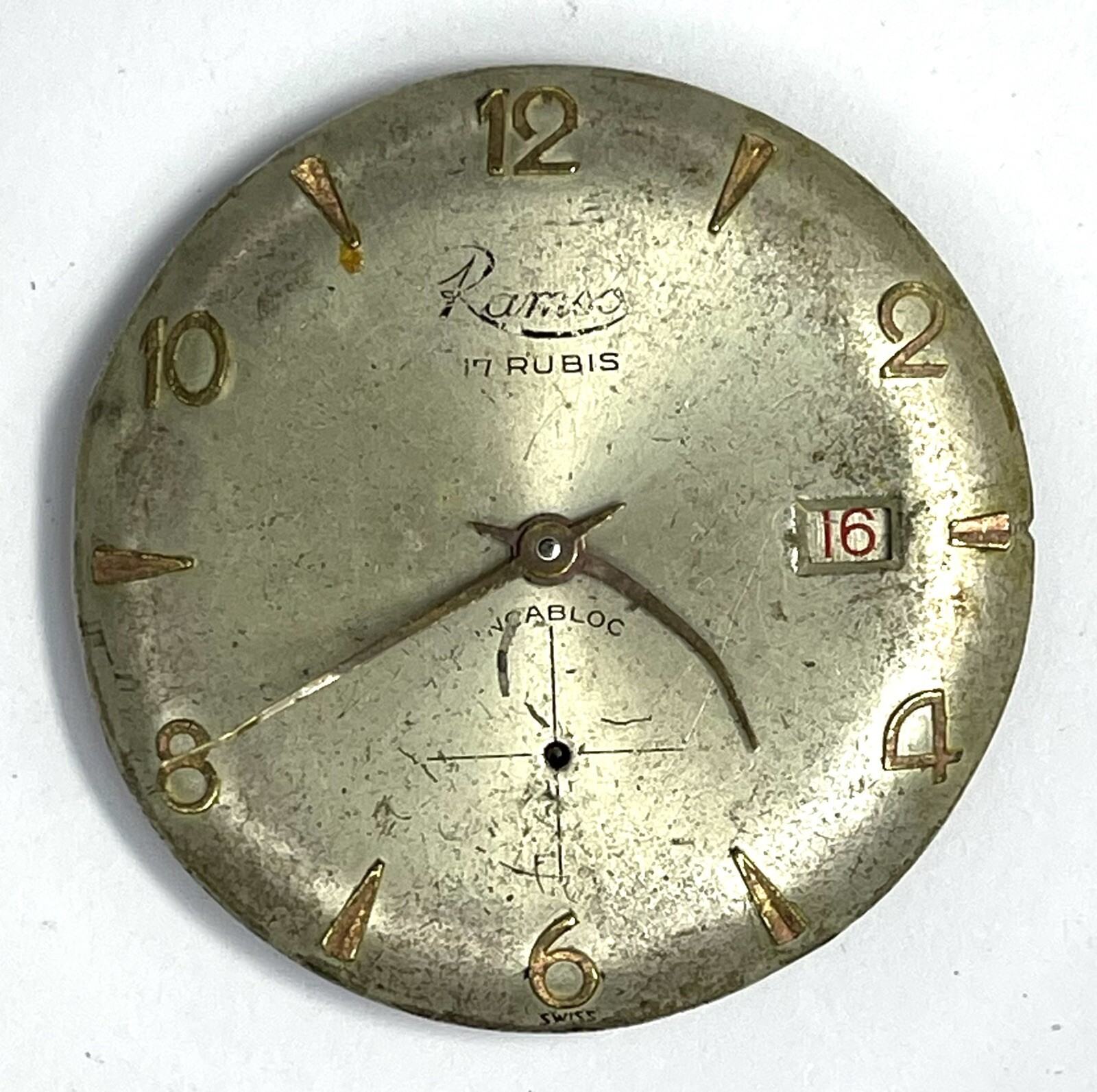 Movement WEIGH P 336N spare parts steering wheel shaft good width 30.8MM