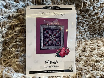 Just Nan  Frost Flower  Whimzi Frame Limited Edition With Charm & Frame