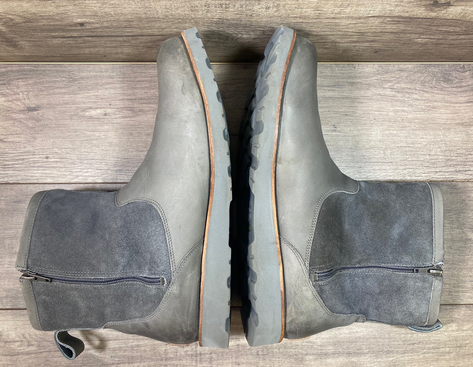 UGG Australia HENDREN TL Waterproof 1008140 Gray Sheepskin Boots Mens