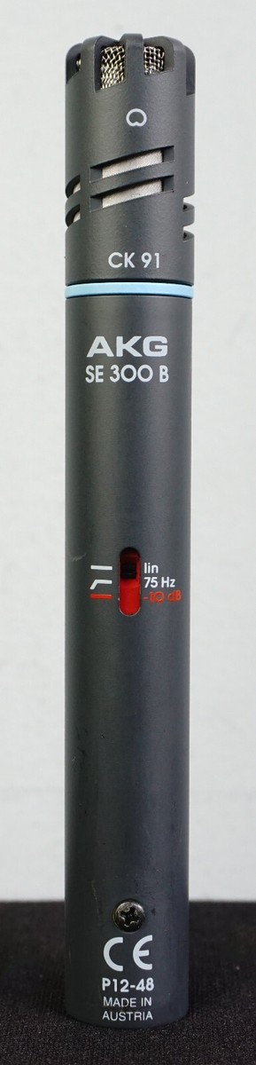 AKG C391B (SE300/CK91) High-Performance Small-Diaphragm AKG C391B (SE300/CK91) High-Performance Small-Diaphragm