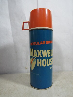 Vintage Maxwell House Coffee Advertising Thermos Bottle | eBay