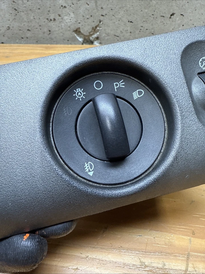 Interruptor de control del atenuador de faros Ford F-150 2004-2008 5L3T-13D061-CD3JA PROBADO✅ Foto 3 de 4