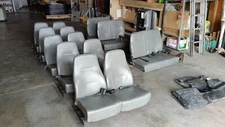 Shuttle or Commuter Bus Seats Complete Set in Excellent Condition