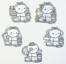 SELECT - TCMC TheCoffeeMonsterzCo Vinyl Stickers 2023 Subscription Exclusive