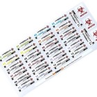 Umbrella Corporation Resident Evil Virus Parasites Fungus Vial Stickers 12x38mm
