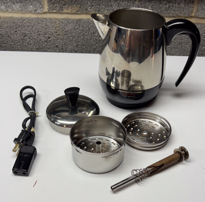 Old Non Electric Coffee Percolator Old Fashioned Percolator Coffee