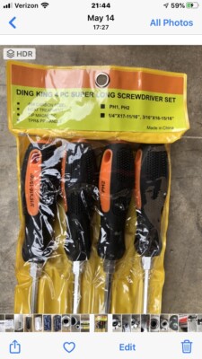 4 Piece Super Long MAGNETIC Screwdriver Set 20