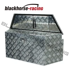 39" L X15.5" W X12" H Aluminum Trailer Tongue Tool Box Storage