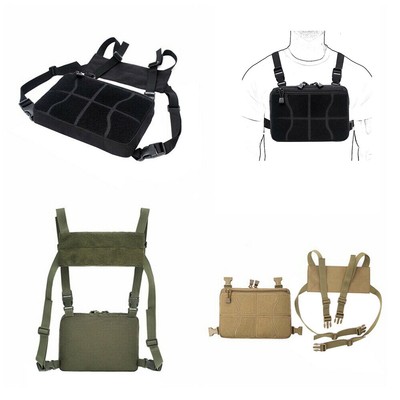 Borsa pettorale tattica da esterno petto marsupio anteriore