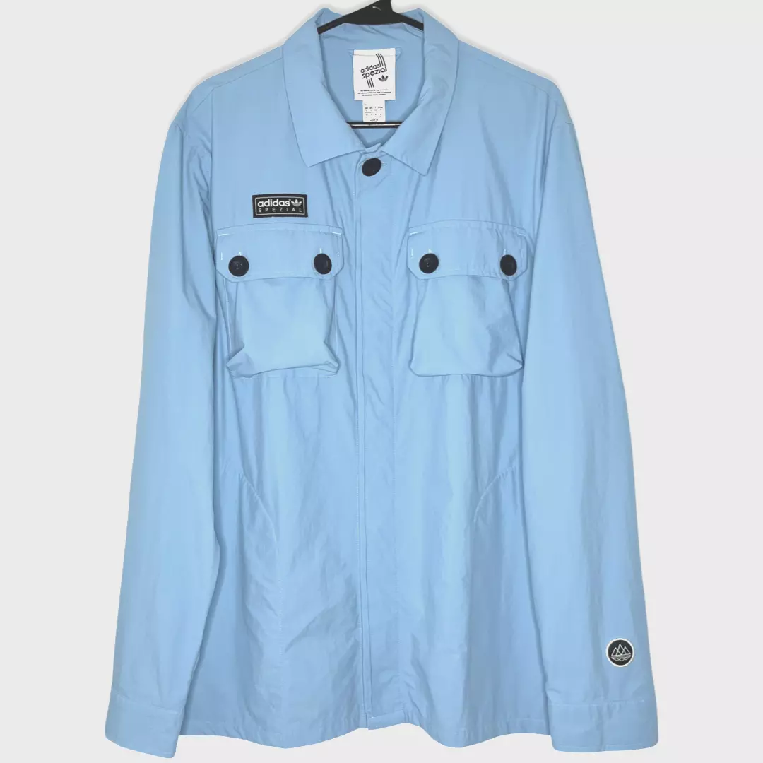 Adidas spezial discount blue jacket