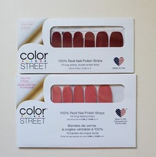 Lot Color Street Nail Strips No Way San Jose FMC221 & London Calling FMC142 