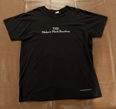 Makers Mark Whiskey Shirt - 2 Sided - Size XXL