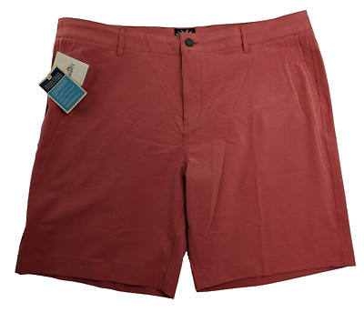Faherty Shorts Mens XL 42W 9''  Venice Red  All Day Cotton Land and Water