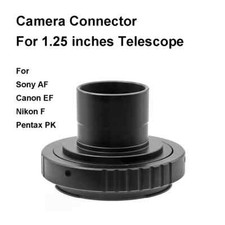 1.25 inch to T2 M42x0.75 tube  T2-Camera Adapter Ring for Telescope to Camera
