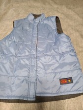 Disney Unlimited Kid Blue Puffer Vest w/ Mickey Mouse Size M