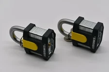 Brinks Commercial 50 mm Laminated Steel Padlock w/ Boron Steel Shackle (Choose)