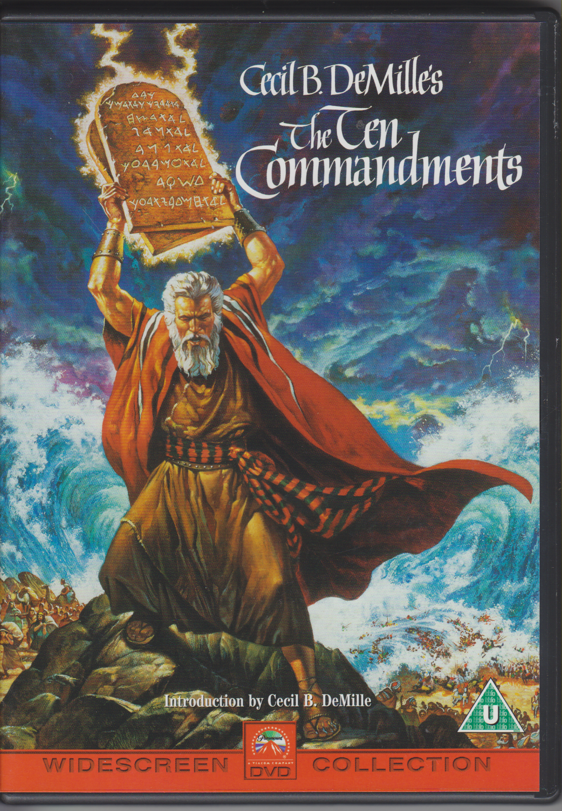 The Ten Commandments - Charlton Heston, Yul Brynner  (DVD)
