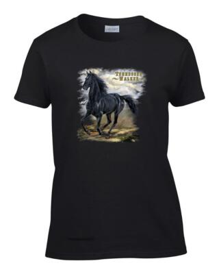 Ladies Tennessee Walker Walking Horse Womens T-Shirt Tee