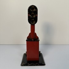 MARX TRAIN O SCALE THREE BULB SIGNAL MODEL RAILROAD ACCESSORIES