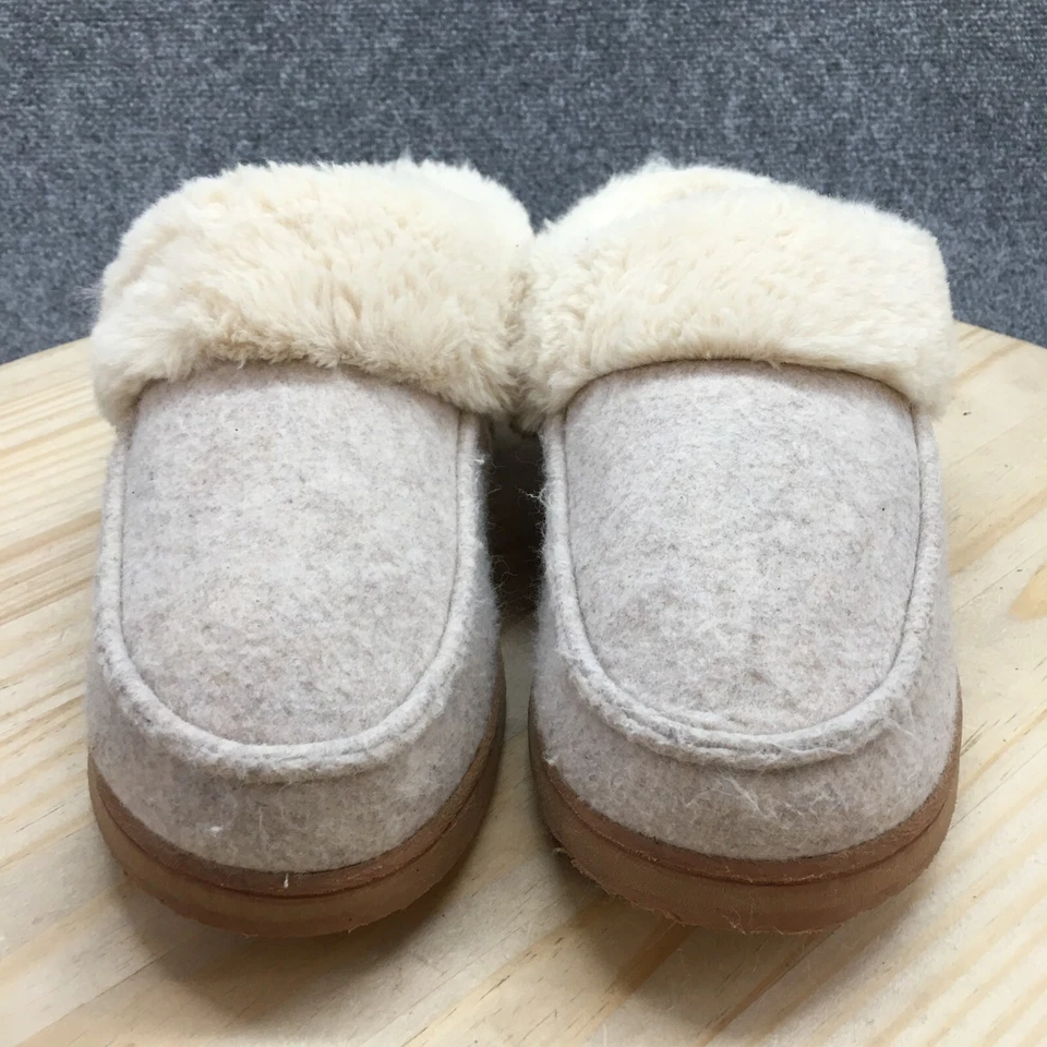 Zapatillas Dearfoams para mujer XLarge11-12 informales sin cordones sin usar, en caja, zuecos de tela gris Foto 4 de 4