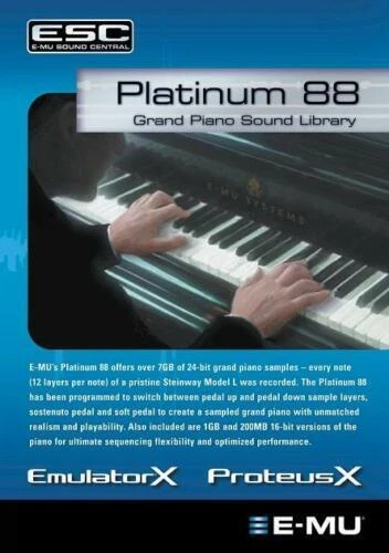 Software de audio profesional E-MU, loops y samples