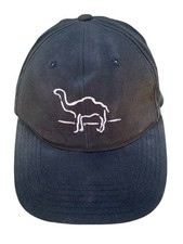 VINTAGE Camel Cigarettes Black Hat Tobacco Company Adjustable Cap SnapBack