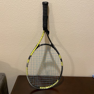 Babolat Nadal Jr 25 Tennis Racquet Black & Yellow 25'', 240g, Needs New Grip Tape