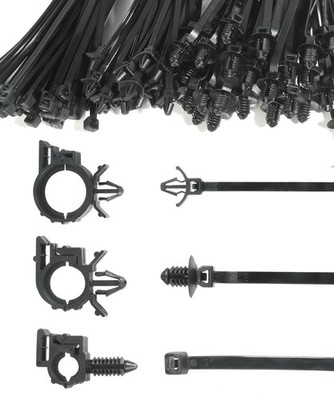 RACOONA 150pcs Automotive Wiring,Car Accessories Universal Push Mount Cable Z...