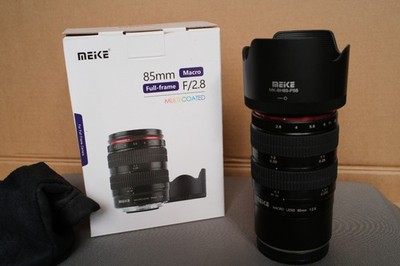 Meike 85mm 2.8 Macro 1.50:1 für Fujifilm X - schwarz