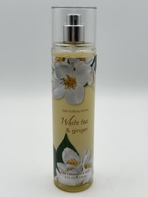 Bath Body Works White Tea & Ginger Fine Fragrance Mist Body Spray 8 Fl Oz NEW