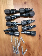 Lot Of 10 Pairs H4 Amphenol H4cfc4d And H4CMC4D SOLAR CONNECTORS 4/6mm2