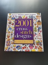 Better Homes  Gardens 2001 Cross Stitch Design Essential Reference Pattern Book