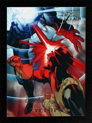 2015 Marvel Fleer Retro 1994 Flair Marvel Power Blast Cyclops #3 0kg8