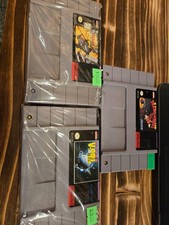 3 game SNES bundle-Hyper V-Ball,Urban strike, Aero Acrobat(FF)
