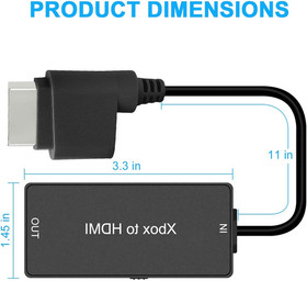 Xbox 360 HDMI Converter, Xbox360 to HDMI Support 720P / 1080P