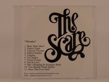 THE SCARE CHIVALRY (594) 11 Track Promo CD Album including White Sleeve BELOW PA