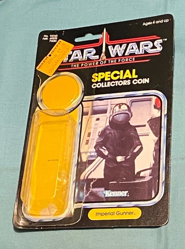 vintage original Star Wars POTF IMPERIAL GUNNER CARDBACK WITH BLISTER free ship