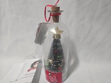Mr. Christmas 8" Message In A Bottle Christmas Tree Record Your Message