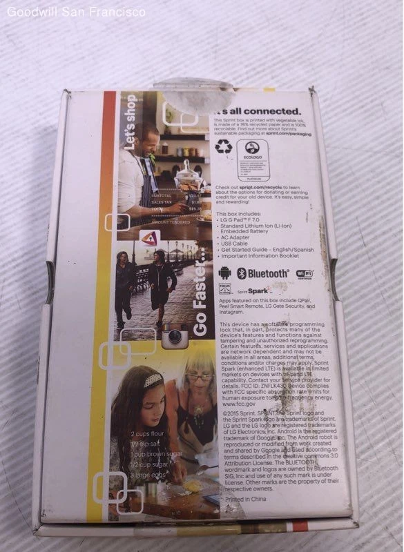 Open box LG Gpad F7.0 Tablet Sprint - Image 4 of 4