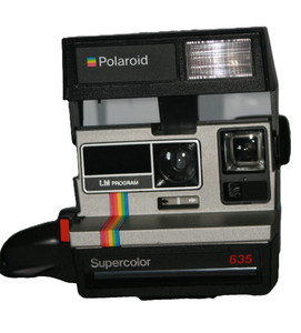 Polaroid Supercolor 635 Instant Film Camera Vintage Retro (UNTESTED)