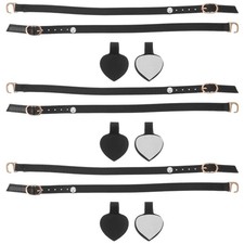 3 Pairs Ankle Strap Sandals Detachable Heel Straps for High Heels