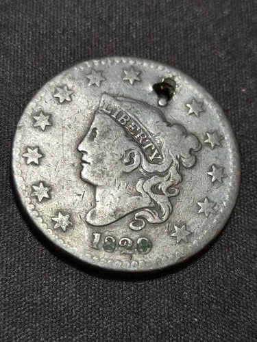 Photo of a 1829-P Large Cent from an eBay listing that sold on Jul 23, 2026